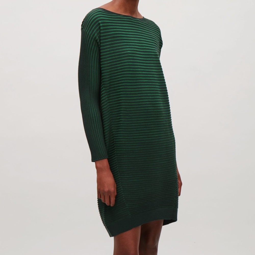Blue COS wool sweater dress size 2-6